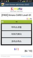 Learn Korean - Kmaru QUIZ imagem de tela 2
