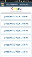 Learn Korean - Kmaru VOCA Cartaz