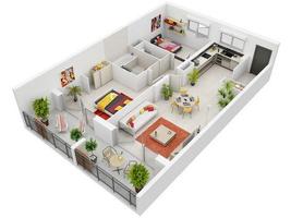 Home Interior Design 3D syot layar 2