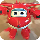 Super Wings Tile Puzzle Zeichen