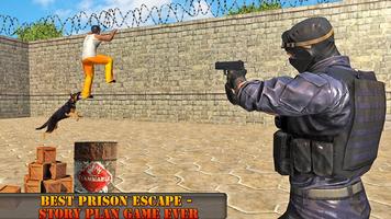 prisionero escapar acción en cárcel Poster