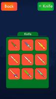 برنامه‌نما 3D Knife Hit عکس از صفحه