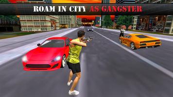 Gangster City Crime Action Affiche