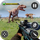 ikon Dinosaurus Sniper Pembunuh Pertandingan