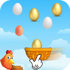 Basket Egg Catcher Game icône