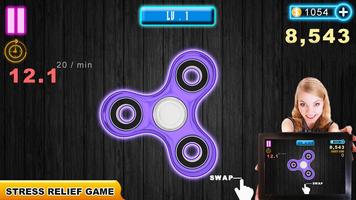 Fidget Spinner 3D Game Affiche