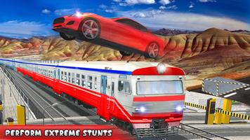 Unmögliche Tracks: City Stunt Autorennen Plakat