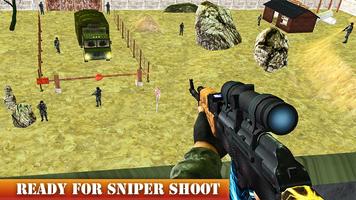 Sniper Shoot Desert Battle Affiche