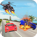 Police Helicopter Chase Car APK