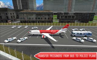Jail Criminals Airplane Flight اسکرین شاٹ 3