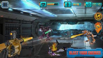 Robot Warrior Future Shoot War captura de pantalla 3
