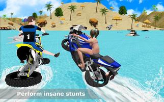 Water Surfing Bike Race screenshot 3