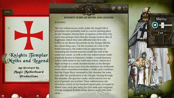 Knights Templar Myths and Legends capture d'écran 3