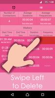 Contraction Timer for Labor تصوير الشاشة 3