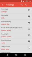 Learn Spanish Phrases - Spanish Phrasebook screenshot 1