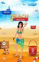 Beach Ball Toss Affiche