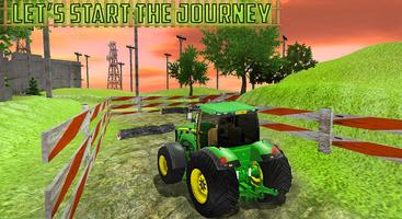 Tractor Valley Simulator 3D Affiche