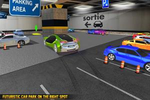 futuristik mobil Parkir: konsep pertandingan screenshot 2
