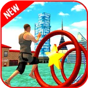 Stuntman Run Adventure Water Game