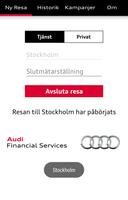 Audi Körjournal poster
