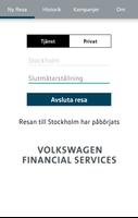 Volkswagen Finans Körjournal-poster