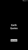Earth Quotes Affiche