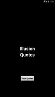 Illusion Quotes Affiche