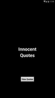 پوستر Innocent Quotes