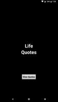 Life Quotes Affiche