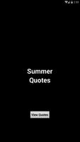 Summer Quotes plakat