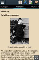 Biography of Albert Einstein Ekran Görüntüsü 2