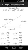 Trigonometry Formulas تصوير الشاشة 1
