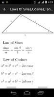 Trigonometry Formulas screenshot 3