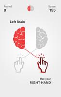 Left Brain vs Right: Brain Training Game Affiche