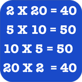 Multiplication Tables for Kids icône