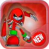 Knuckles super sonic robots world adventure Zeichen