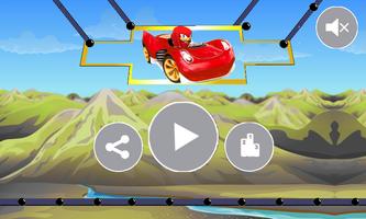 Knuckles red sonic racing game スクリーンショット 1