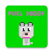 Pixel Собака иконка