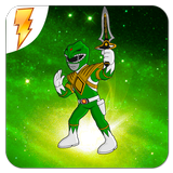 Super Power Green Ranger adventure आइकन