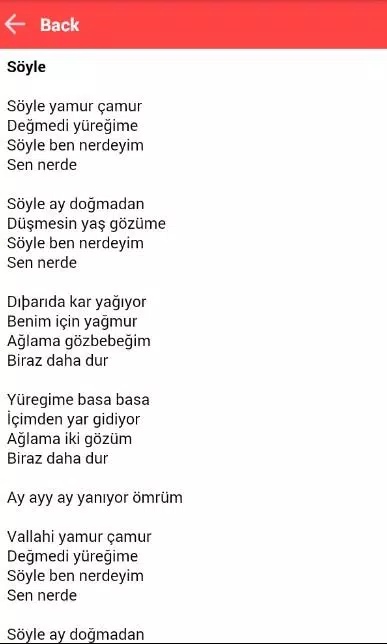 Ahmet Kaya - Söyle APK للاندرويد تنزيل