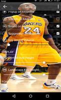 برنامه‌نما Kobe Bryant Keyboard 4K wallpaper عکس از صفحه