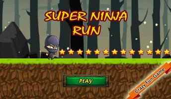 Super Ninja Run Affiche