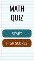 Poster Math: Multiplication Quiz