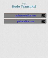 kode transaksi agen pulsa постер