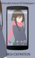 Minimalist Anime HD Wallpaper capture d'écran 1