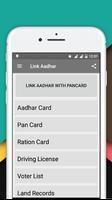 Link PAN Card with Aadhar poster