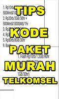 Tips Kode rahasia Paket murah Telkomsel โปสเตอร์