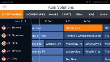 برنامه‌نما Kodi Solutions عکس از صفحه
