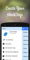 Hashtags capture d'écran 2