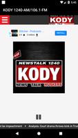 Poster KODY 1240-AM/106.1-FM